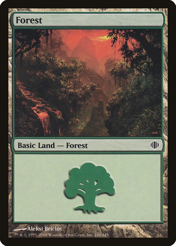 Forest (246) (246) [ALA] - MTG Single