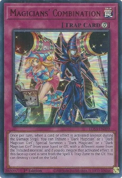 Magicians’ Combination (Red) (3099) (LDS3) - YuGiOh Single