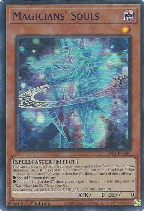 Magicians’ Souls (Blue) (3088) (LDS3) - YuGiOh Single