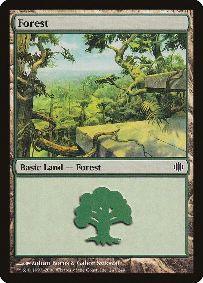 Forest (247) (247) [ALA] - MTG Single