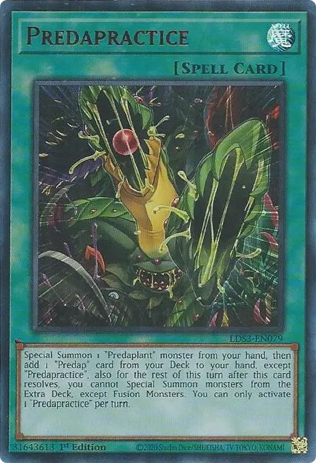 Predapractice (Red) (3079) (LDS3) - YuGiOh Single