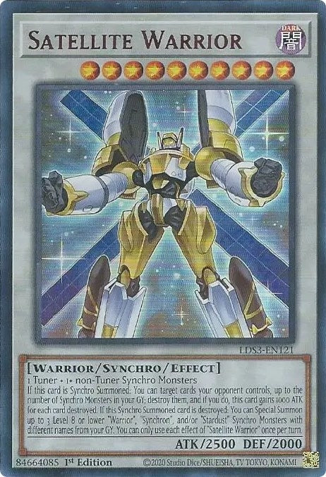 Satellite Warrior (Red) (3121) (LDS3) - YuGiOh Single