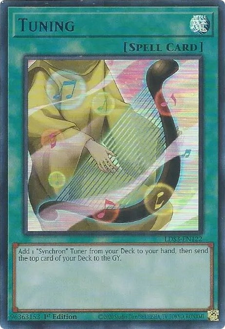 Tuning (Blue) (3122) (LDS3) - YuGiOh Single