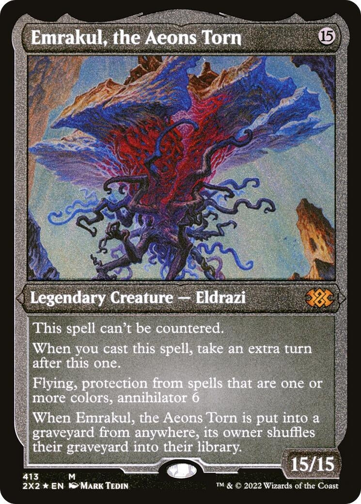 Emrakul the Aeons Torn (Foil Etched) (413) [2X2] - MTG Single