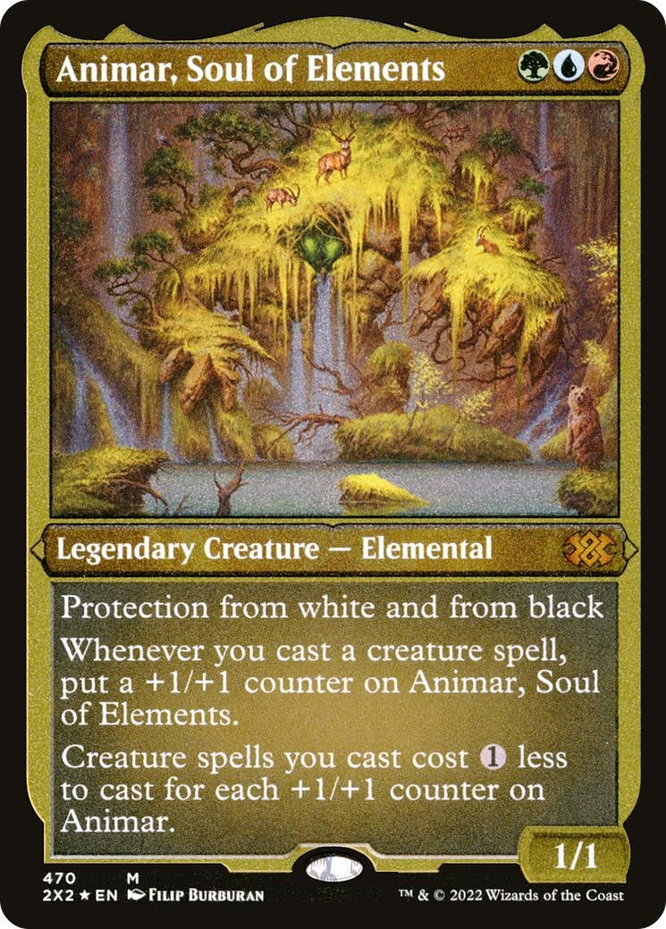 Animar Soul of Elements (Foil Etched) (470) [2X2] - MTG Single