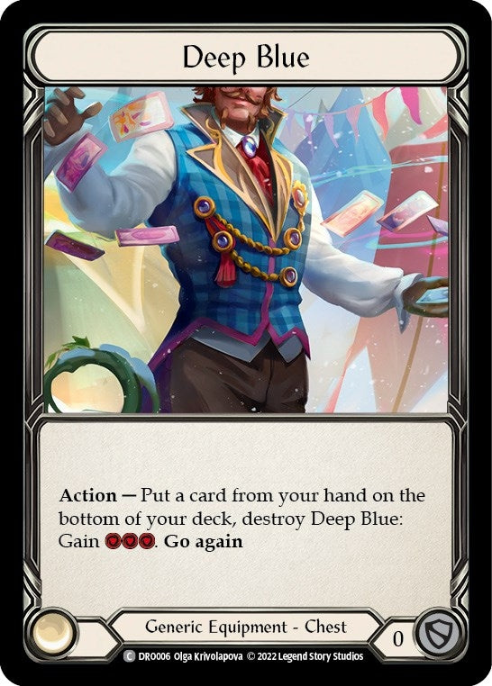 Deep Blue (6) [DRO] - Flesh and Blood TCG Single