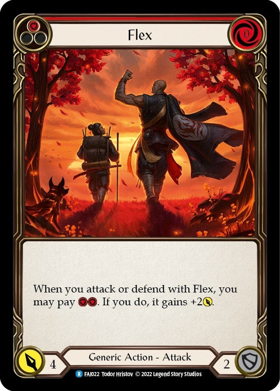 Flex (Red) (22) [FAI] - Flesh and Blood TCG Single