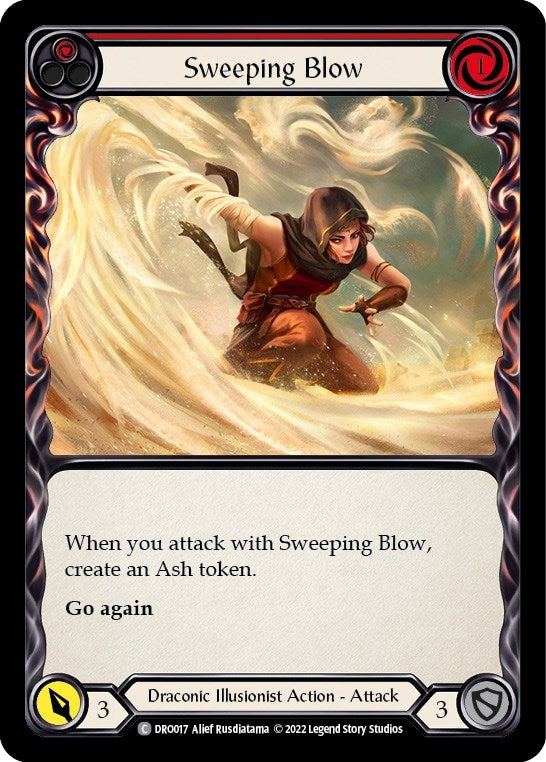 Sweeping Blow (Red) (17) [DRO] - Flesh and Blood TCG Single