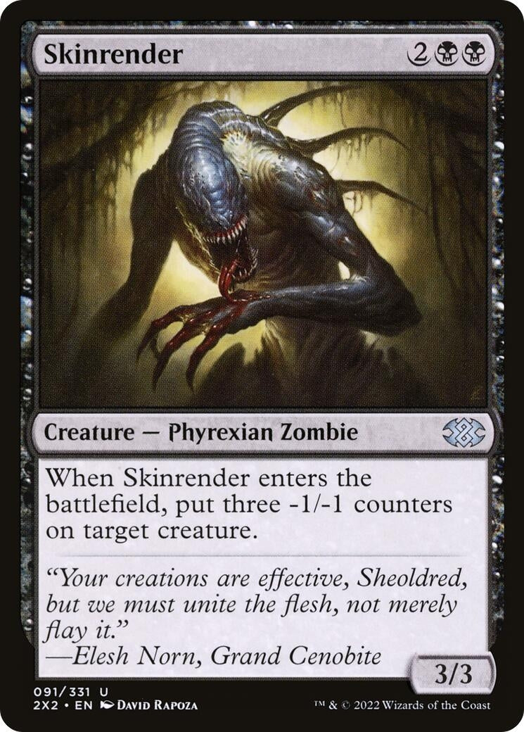 Skinrender (91) [2X2] - MTG Single