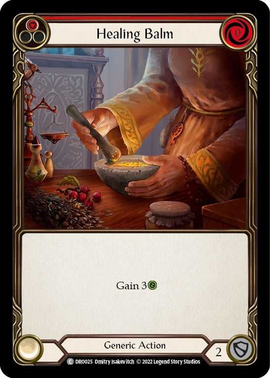 Healing Balm (25) [DRO] - Flesh and Blood TCG Single