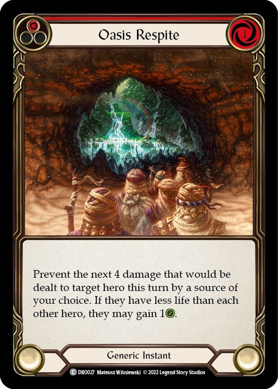 Oasis Respite (27) [DRO] - Flesh and Blood TCG Single