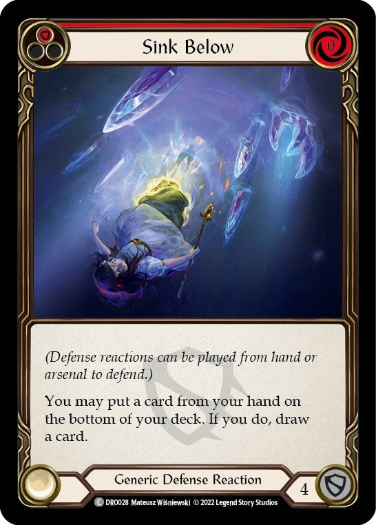 Sink Below (28) [DRO] - Flesh and Blood TCG Single