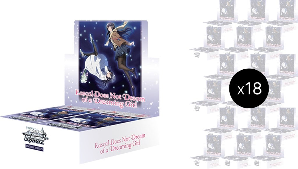 Rascal Does Not Dream of a Dreaming Girl Booster Box Case [SHS/W56] - Weiss Schwarz Sealed