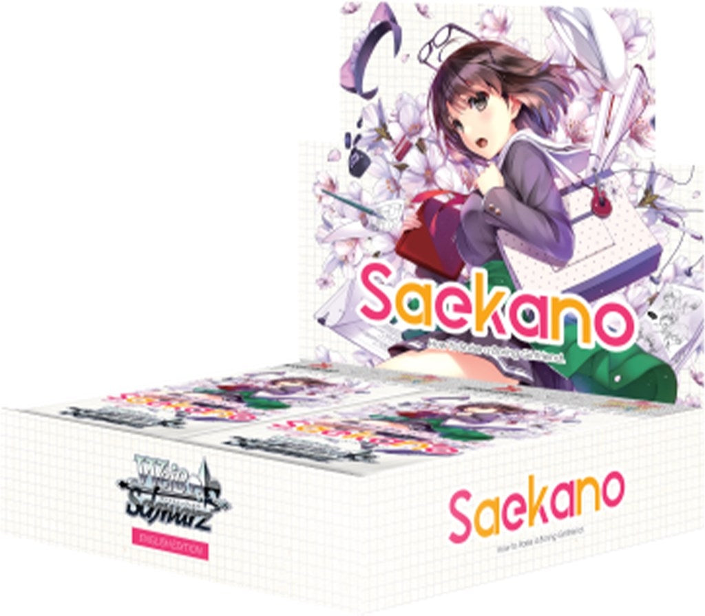 Saekano: How to Raise a Boring Girlfriend Booster Box [SHRB] - Weiss Schwarz Sealed