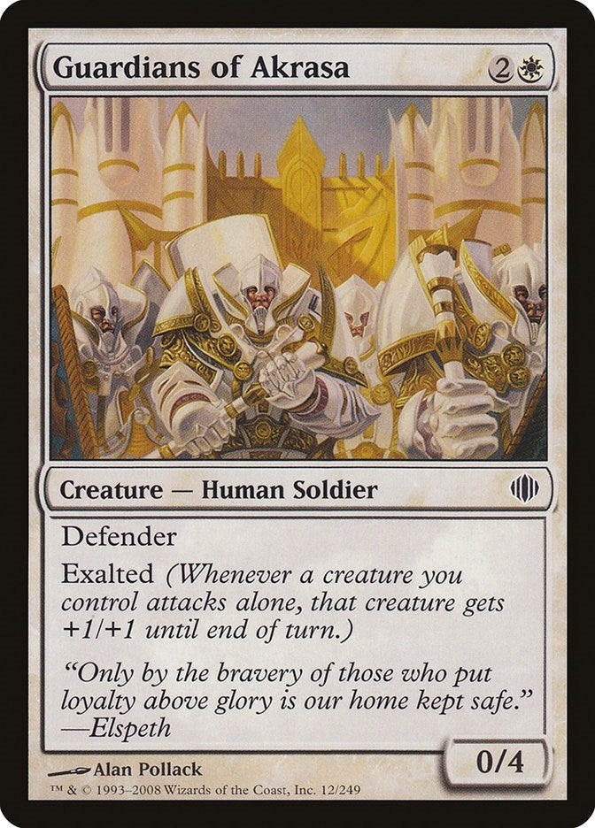 Guardians of Akrasa (12) [ALA] - MTG Single