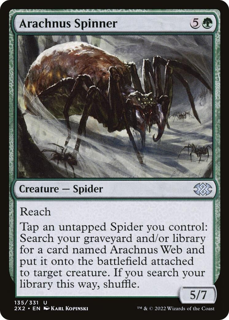 Arachnus Spinner (135) [2X2] - MTG Single