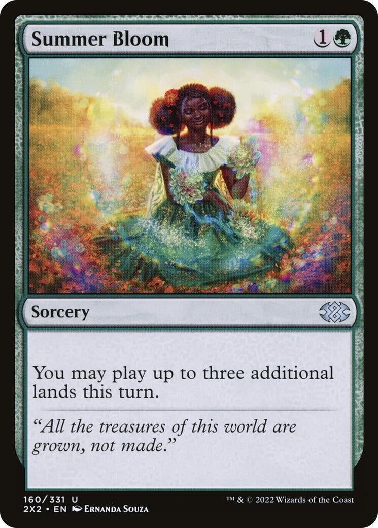 Summer Bloom (160) [2X2] - MTG Single