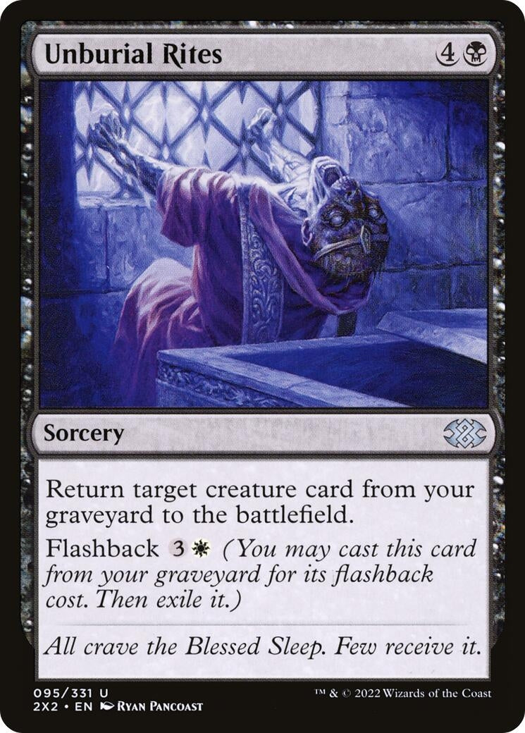 Unburial Rites (95) [2X2] - MTG Single