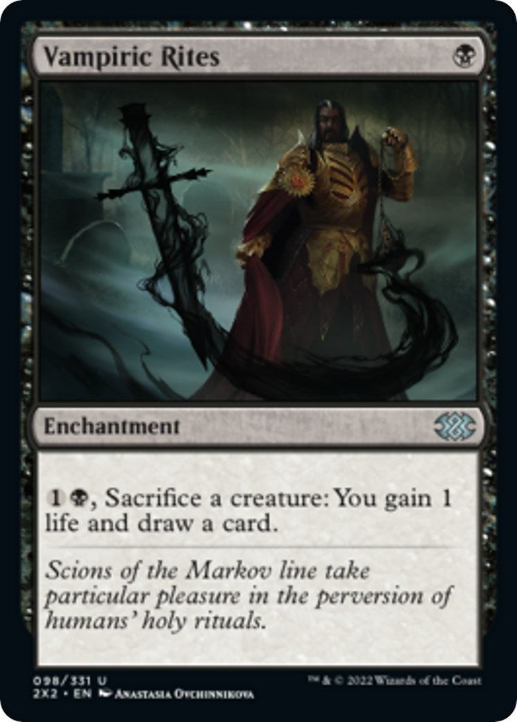Vampiric Rites (98) [2X2] - MTG Single