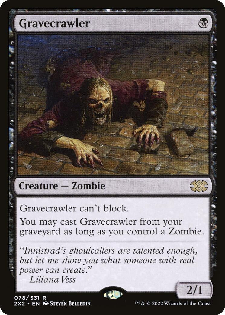 Gravecrawler (78) [2X2] - MTG Single