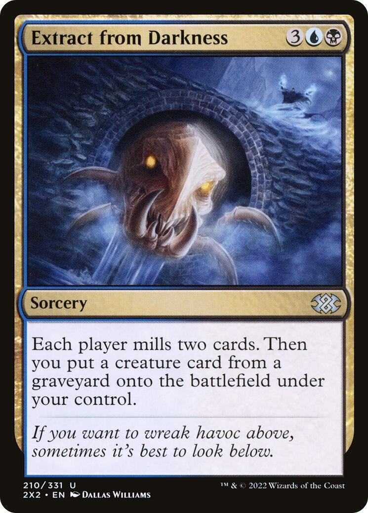 Extract from Darkness (210) [2X2] - MTG Single