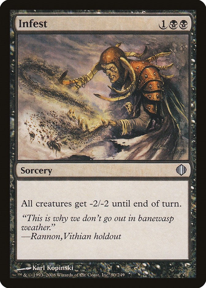 Infest (80) [ALA] - MTG Single