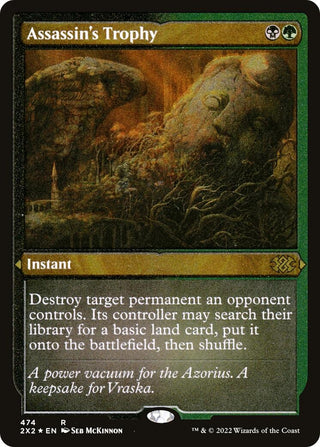 Assassin’s Trophy (Foil Etched) (474) [2X2] - MTG Single
