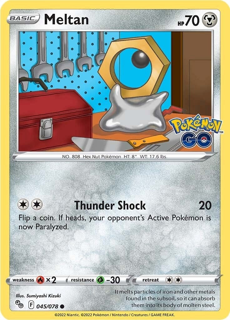 Image for Meltan (045/078) (Pokemon GO) - Pokemon