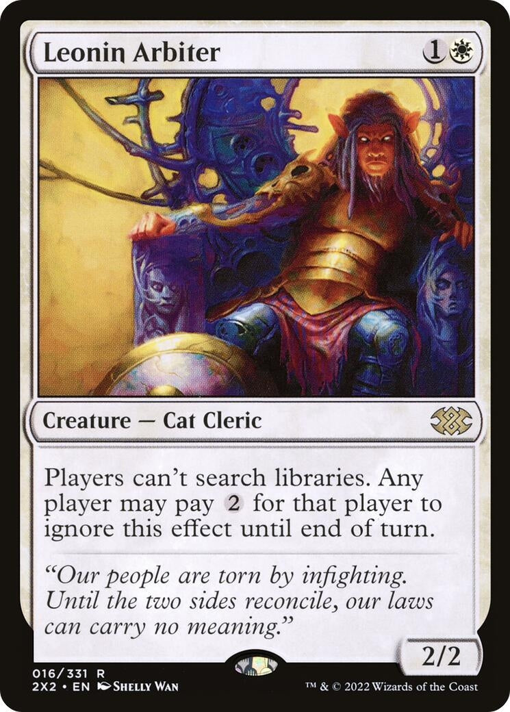 Leonin Arbiter (16) [2X2] - MTG Single