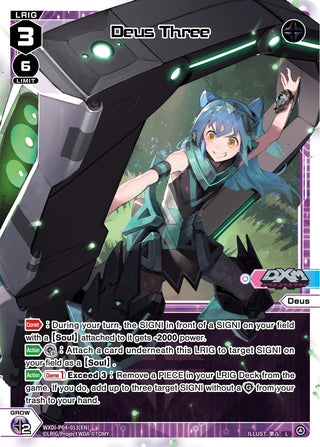 Deus Three (4013) [WXDi-P04] - WIXOSS Single