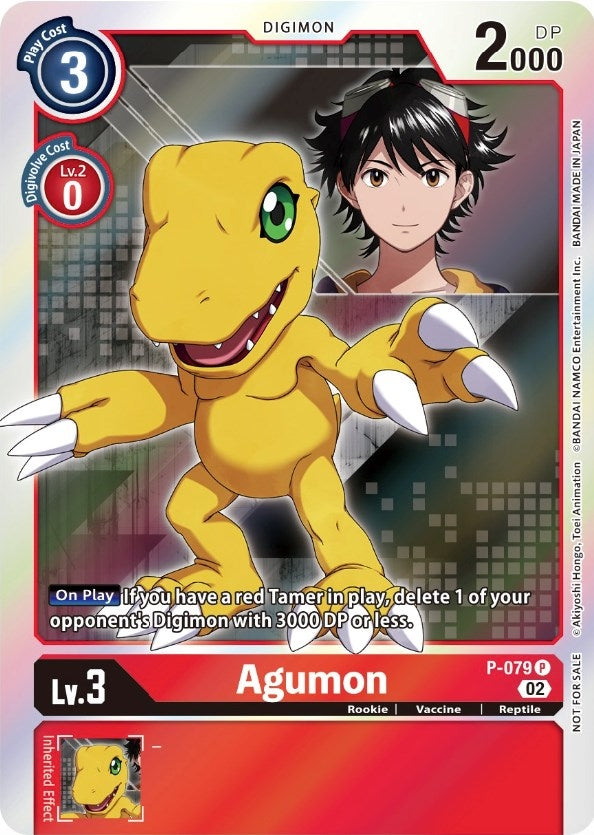 Agumon - P-079 (79) [D-PR] - Digimon Card Game Single
