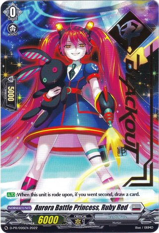 Aurora Battle Princess Ruby Red (Hot Stamped) (952022) [D-PR] - Cardfight Vanguard Single