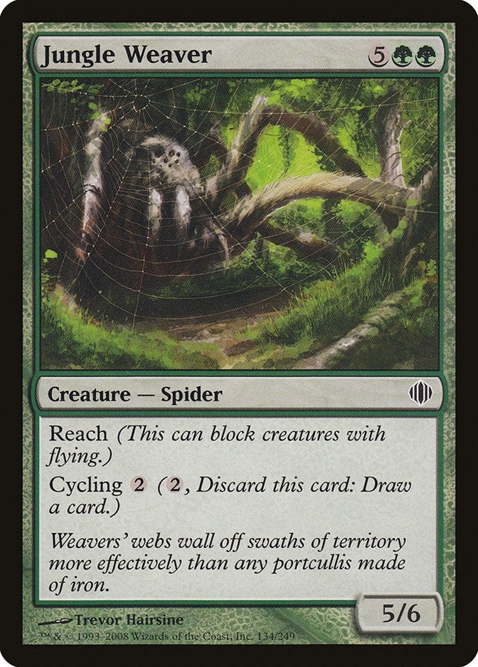 Jungle Weaver (134) [ALA] - MTG Single