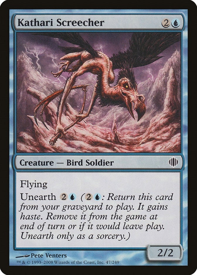 Kathari Screecher (47) [ALA] - MTG Single