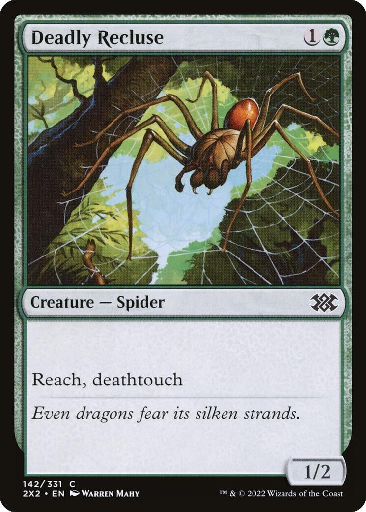 Deadly Recluse (142) [2X2] - MTG Single