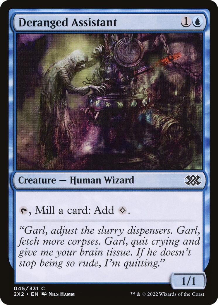 Deranged Assistant (45) [2X2] - MTG Single