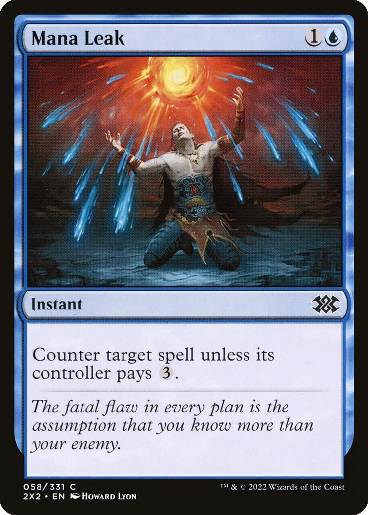 Mana Leak (58) [2X2] - MTG Single