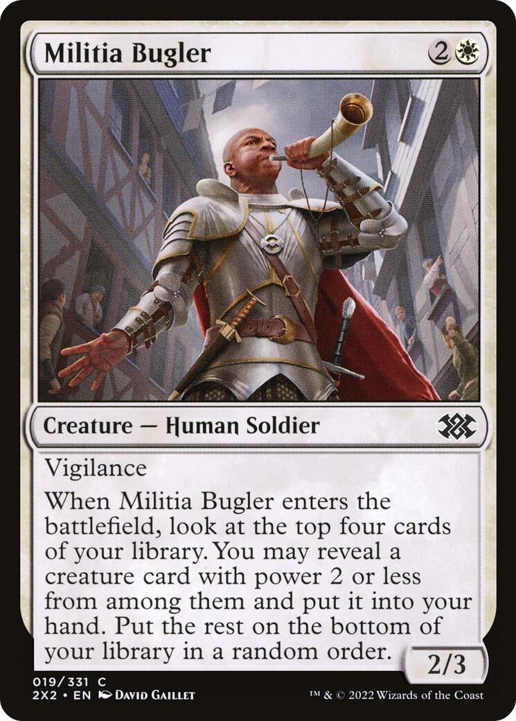 Militia Bugler (19) [2X2] - MTG Single
