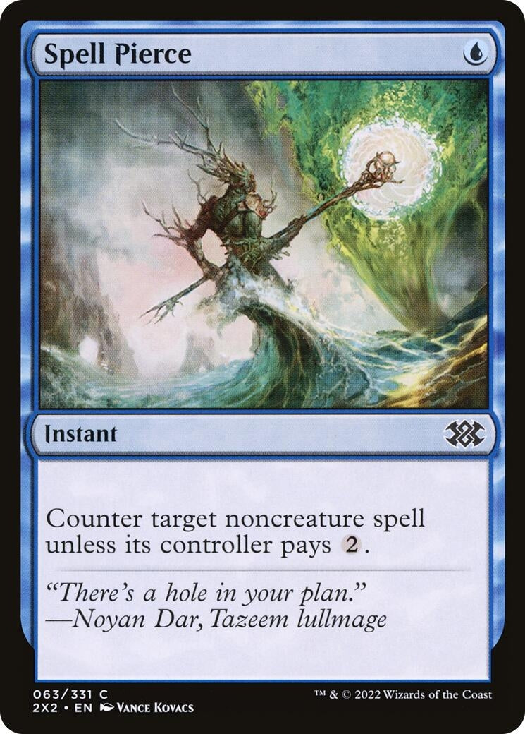 Spell Pierce (63) [2X2] - MTG Single