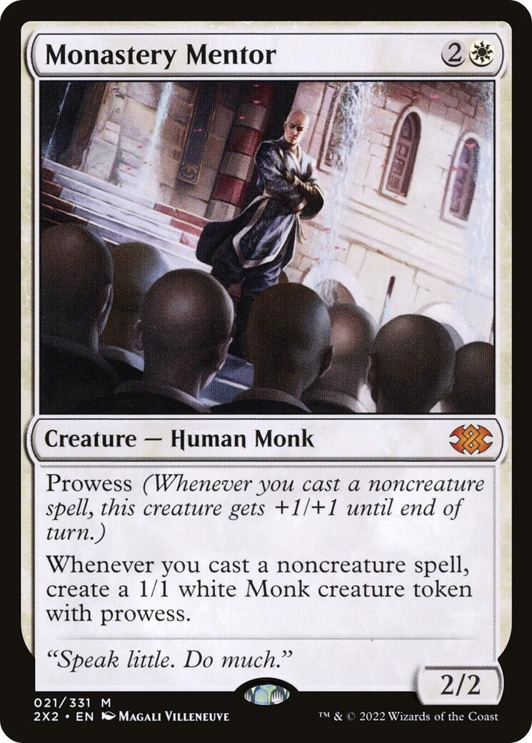 Monastery Mentor (21) [2X2] - MTG Single