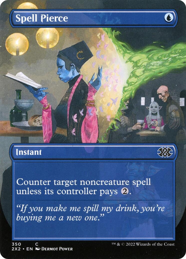Spell Pierce (Borderless) (350) [2X2] - MTG Single