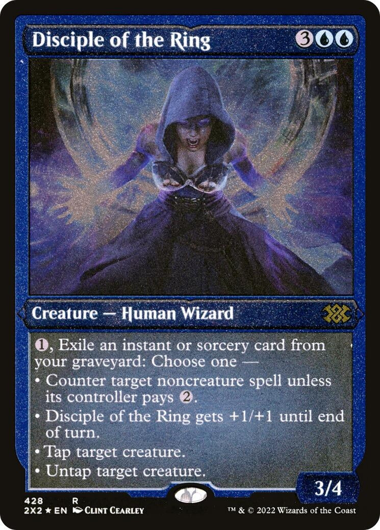 Disciple of the Ring (Foil Etched) (428) [2X2] - MTG Single