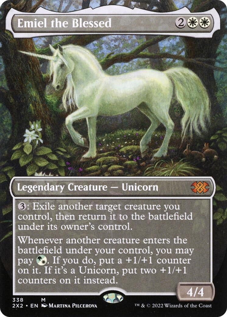 Emiel the Blessed (Borderless) (338) [2X2] - MTG Single