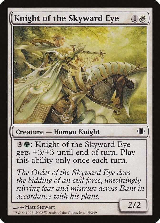 Knight of the Skyward Eye (15) [ALA] - MTG Single