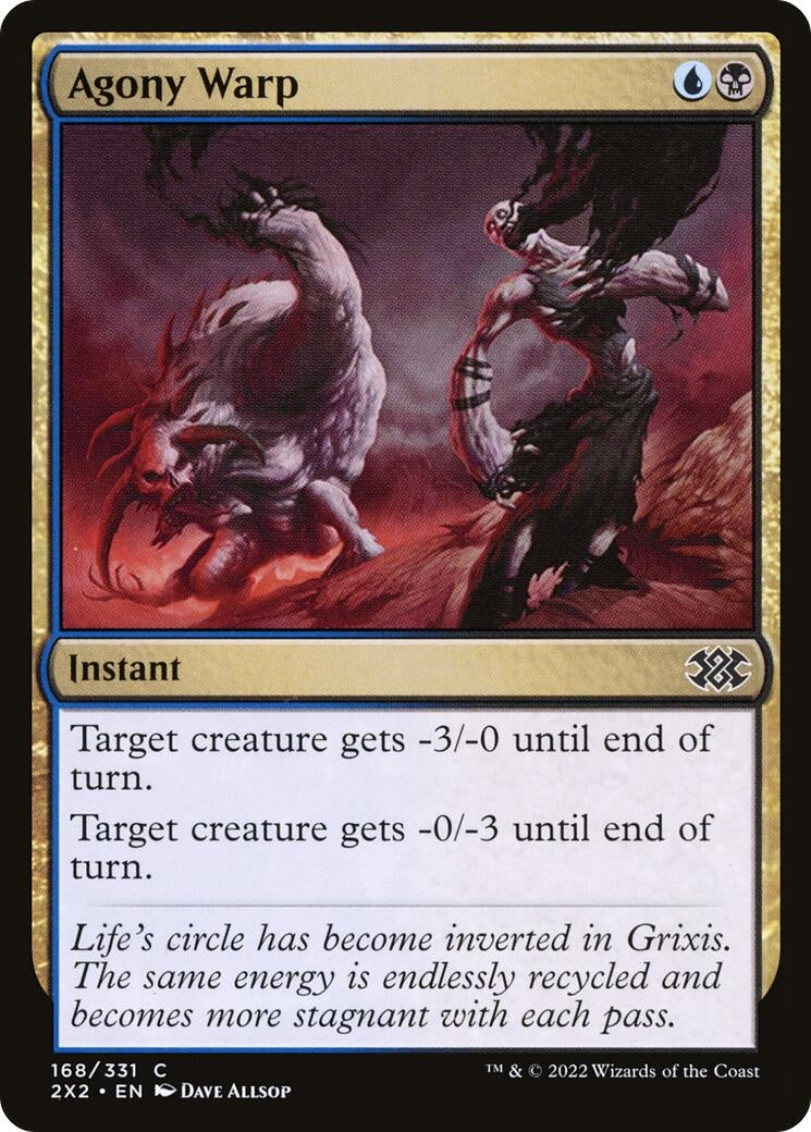 Agony Warp (168) [2X2] - MTG Single