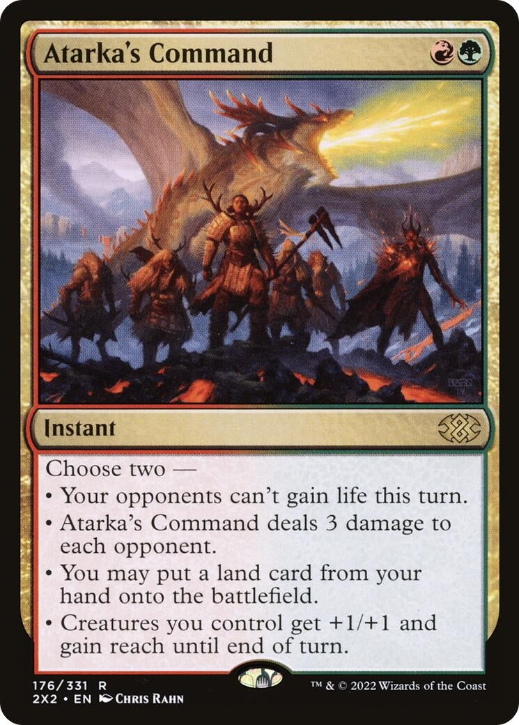 Atarka’s Command (176) [2X2] - MTG Single