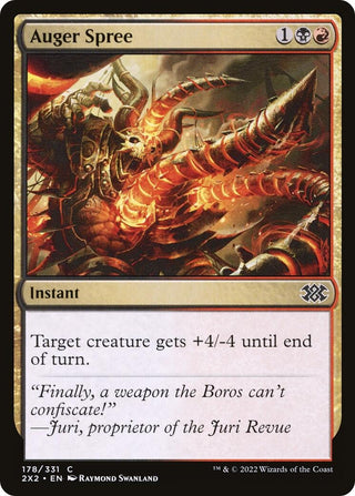Auger Spree (178) [2X2] - MTG Single