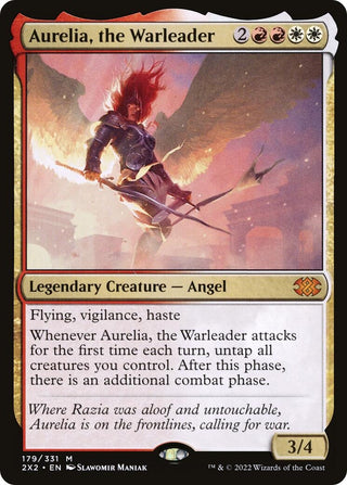 Aurelia the Warleader (179) [2X2] - MTG Single