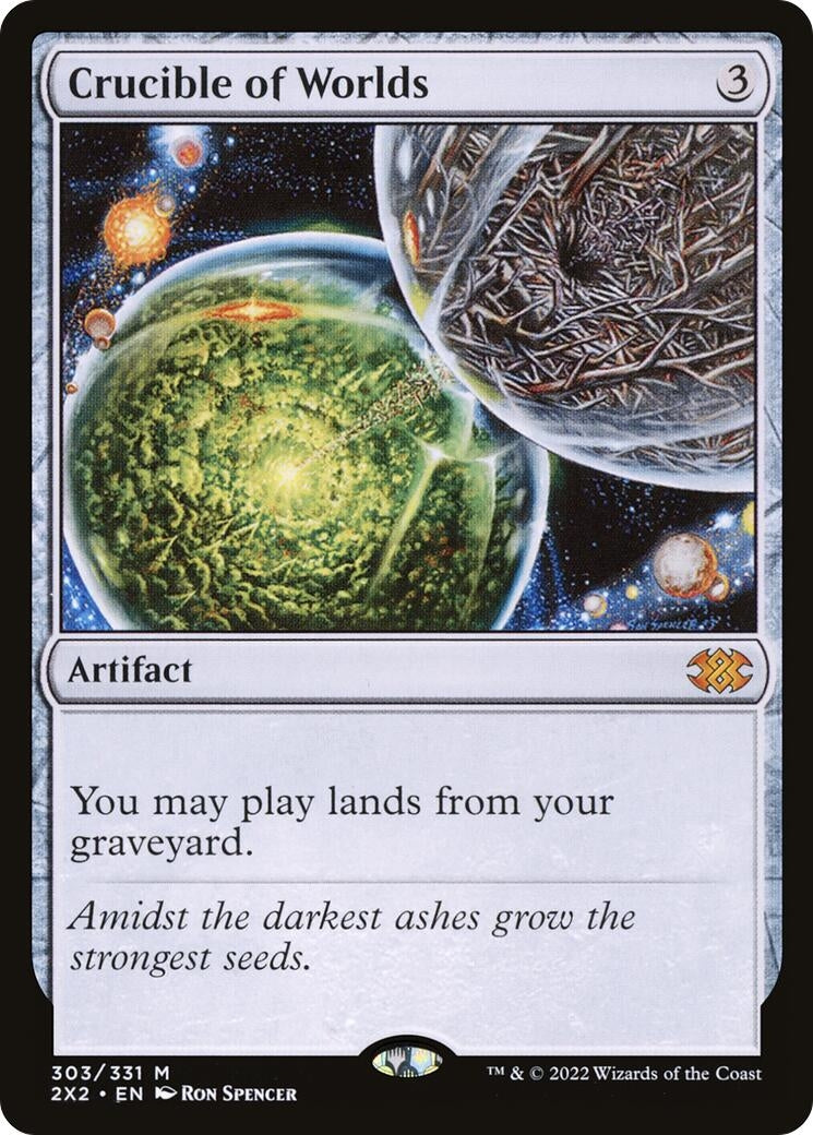 Crucible of Worlds (303) [2X2] - MTG Single
