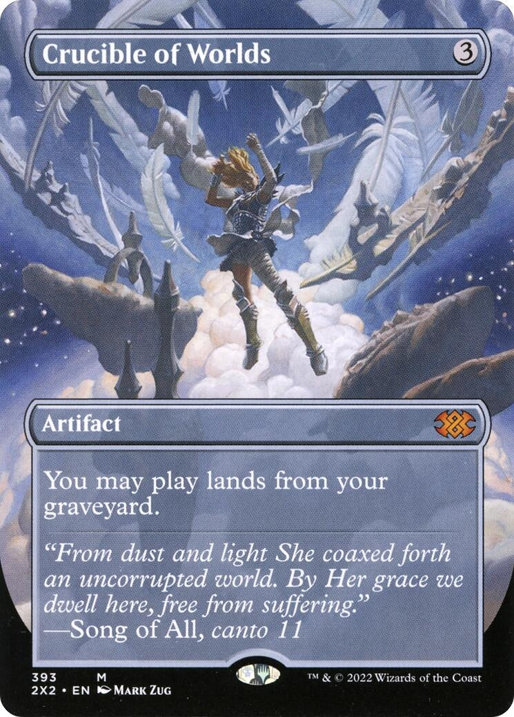 Crucible of Worlds (Borderless) (393) [2X2] - MTG Single